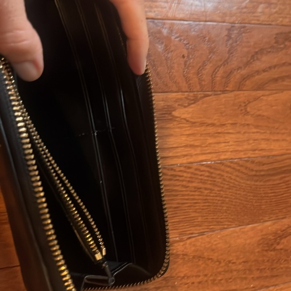 Coach wristlet, black leather - Picture 8 of 8